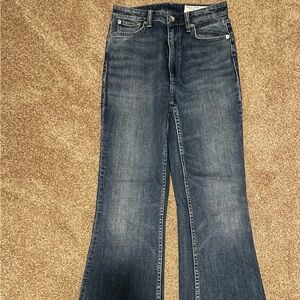 Rag & Bone Casey High rise flare size 27